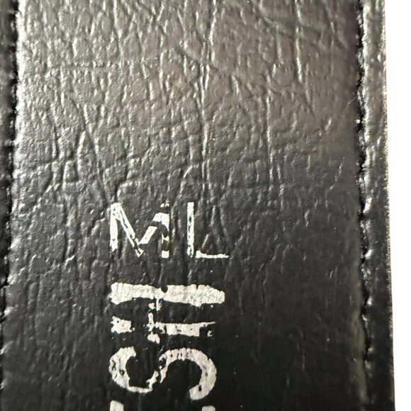 Absolutely Fresh plaid adjustable waist belt with silver buckle size M/L - Picture 7 of 7